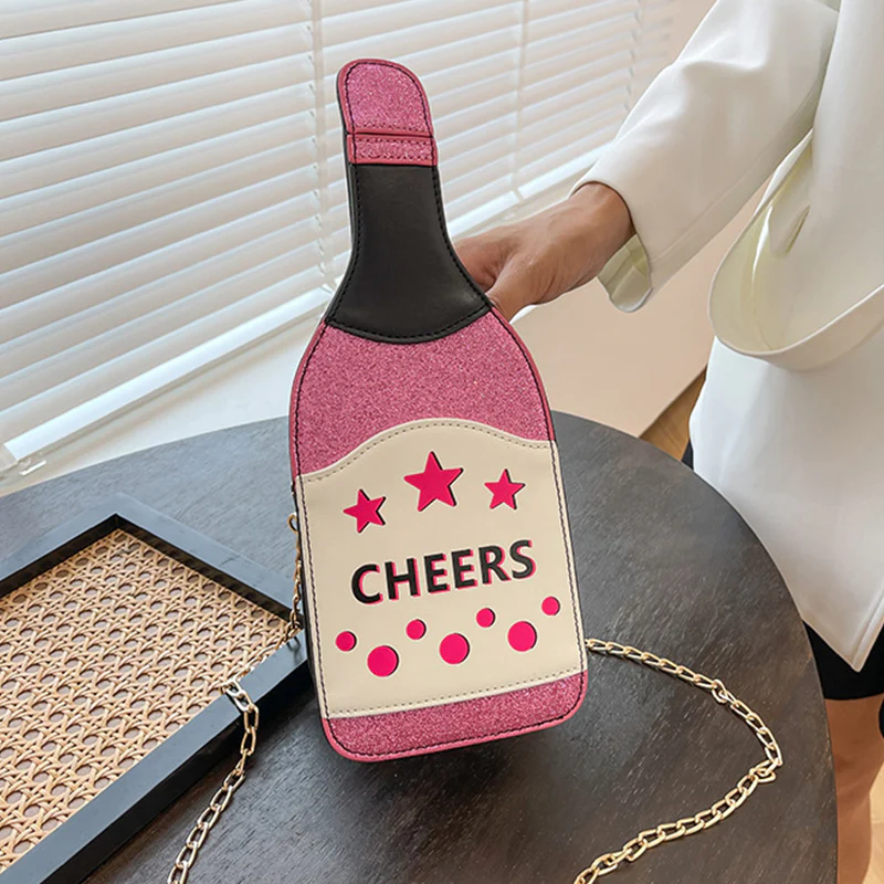 Casual Print Patchwork Chains Bags