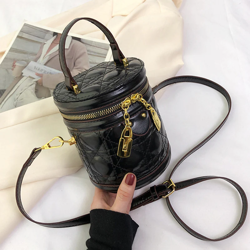 Casual Daily Solid Patchwork Zipper Bags