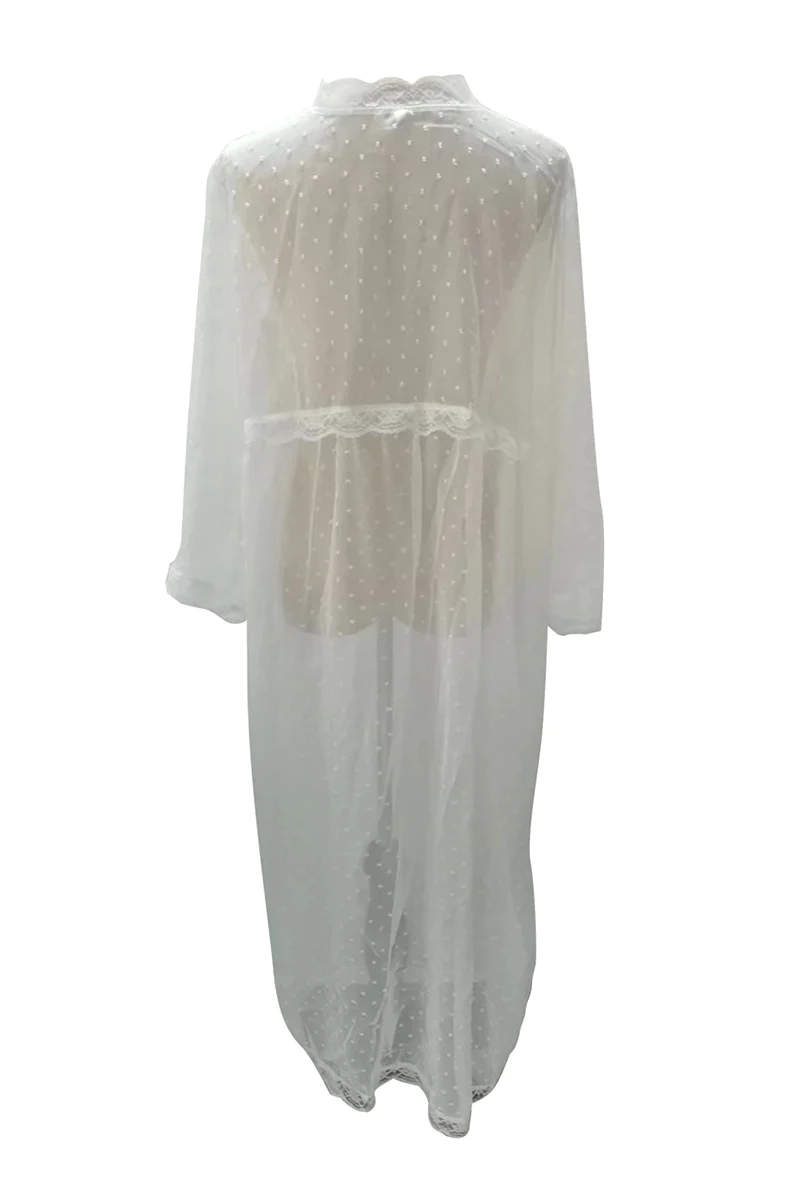 Casual Elegant Solid Lace Frenulum Stringy Selvedge V Neck Lace Dress Dresses(3 Colors)