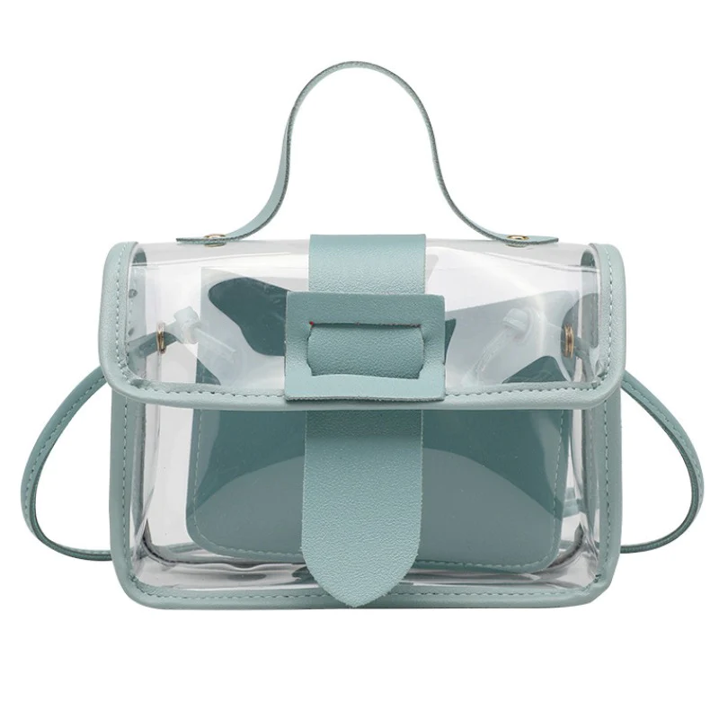 Fashion Casual Transparent Crossbody Bag