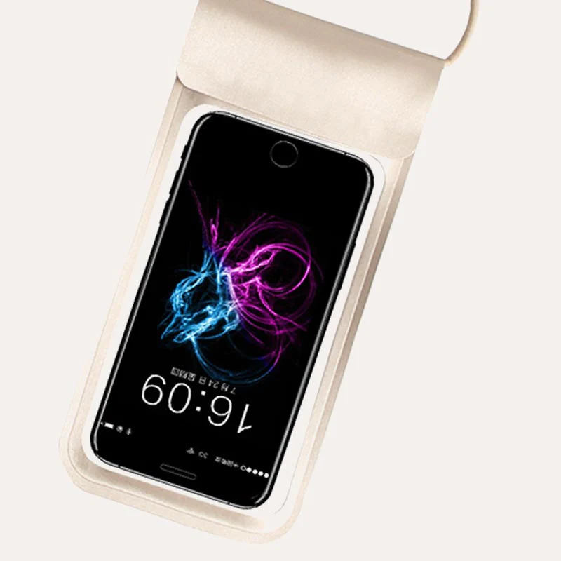 Universal IPX8 Waterproof Sandproof Phone Bag Phone Pouch Underwater Case