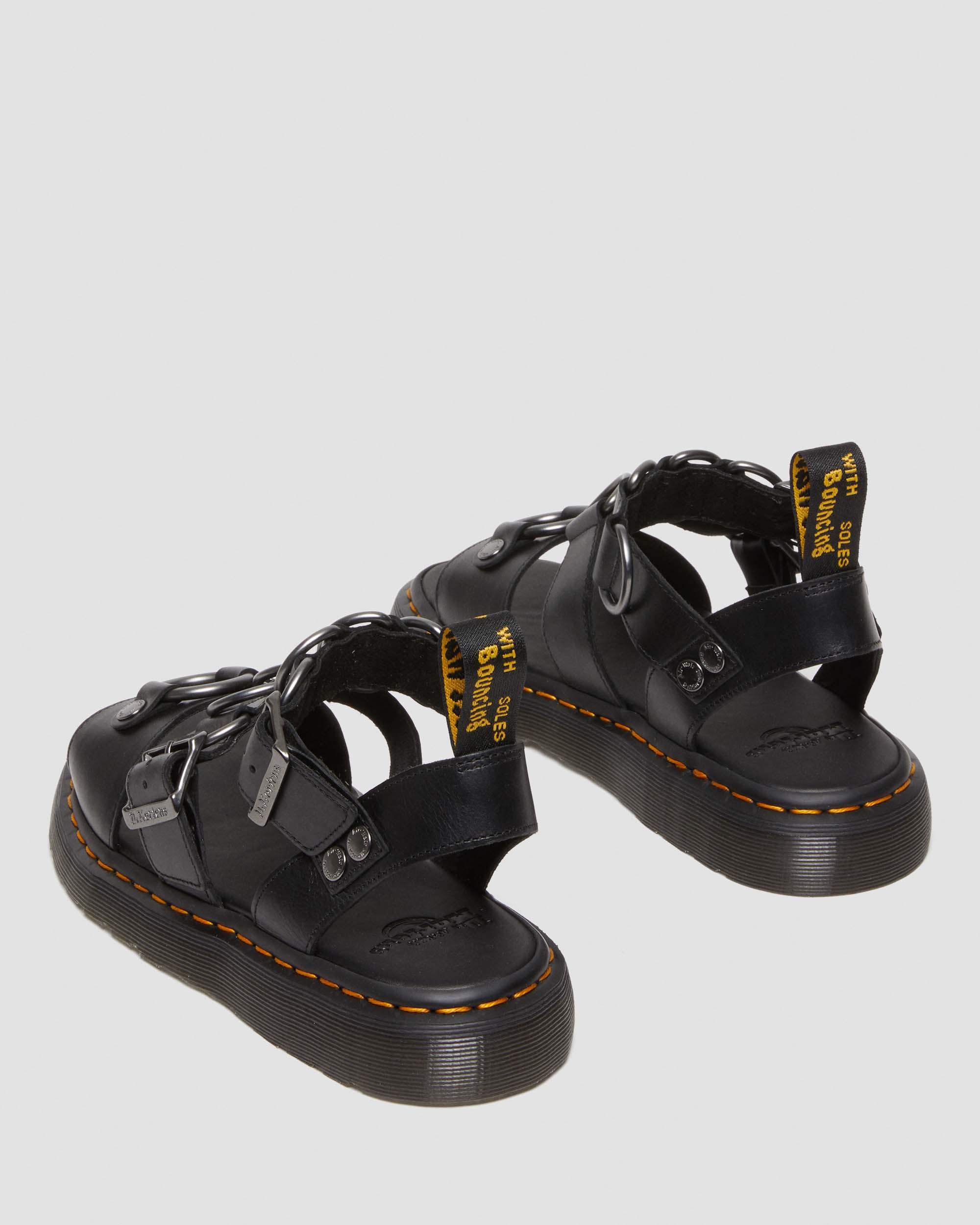 Gryphon Alternative Brando Leather Strap Sandals