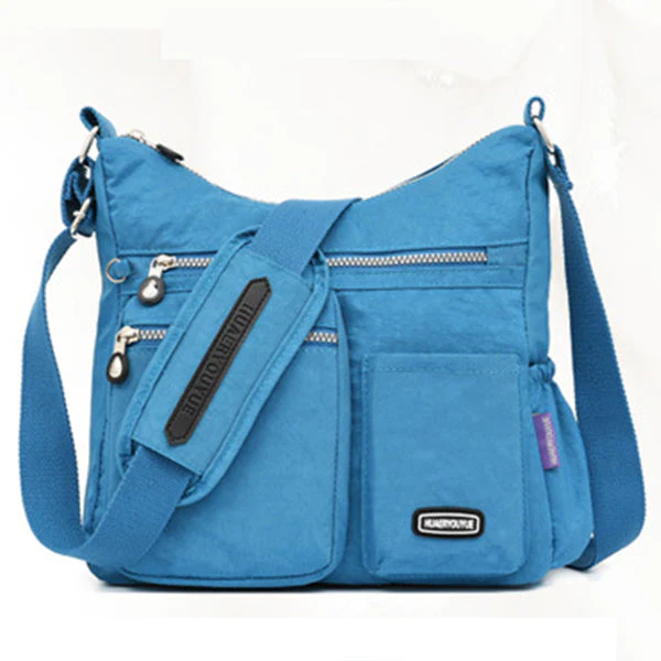 Women's Waterproof Solid Crossbody Bag