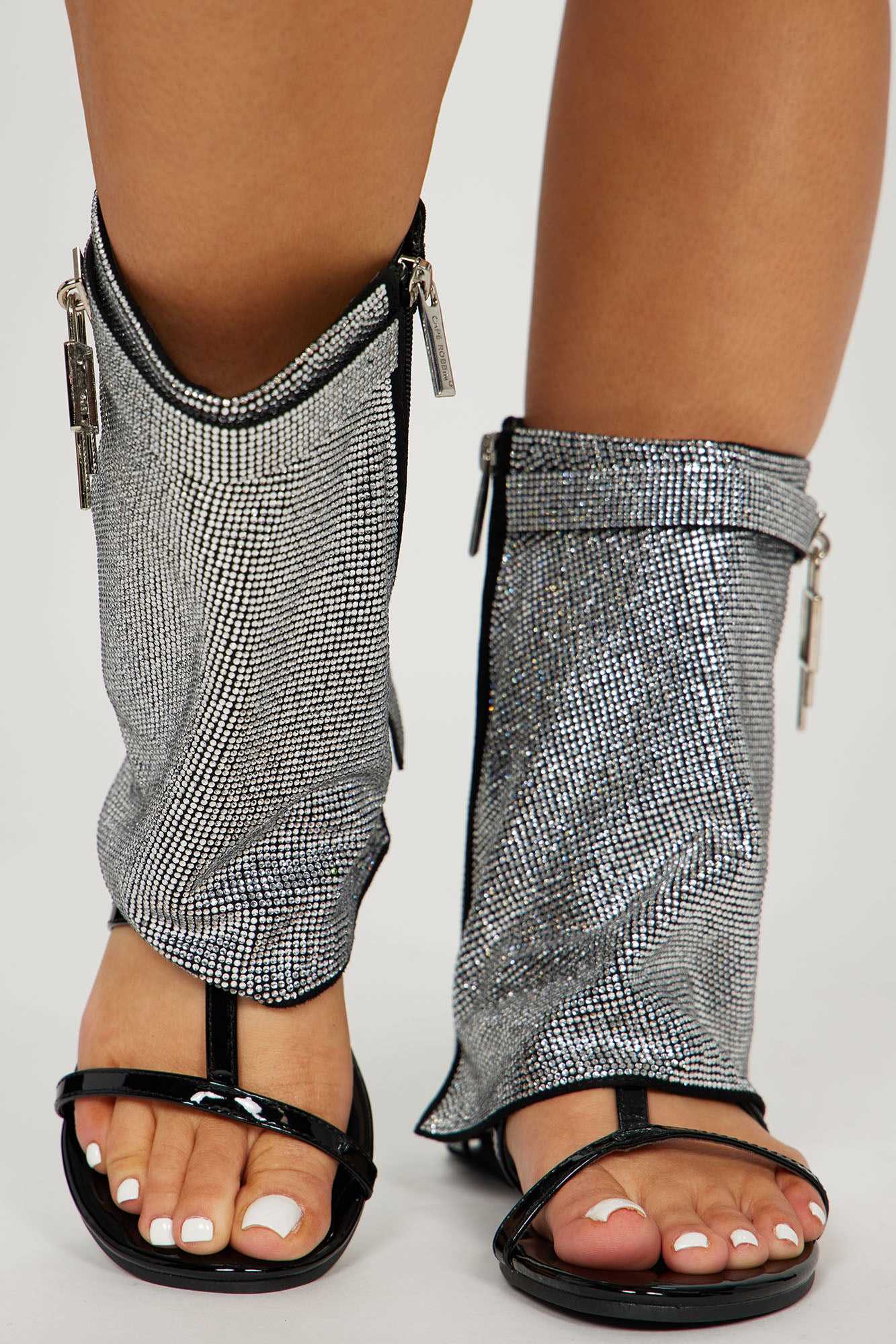 Don t Worry I Got It Flat Sandals   Black