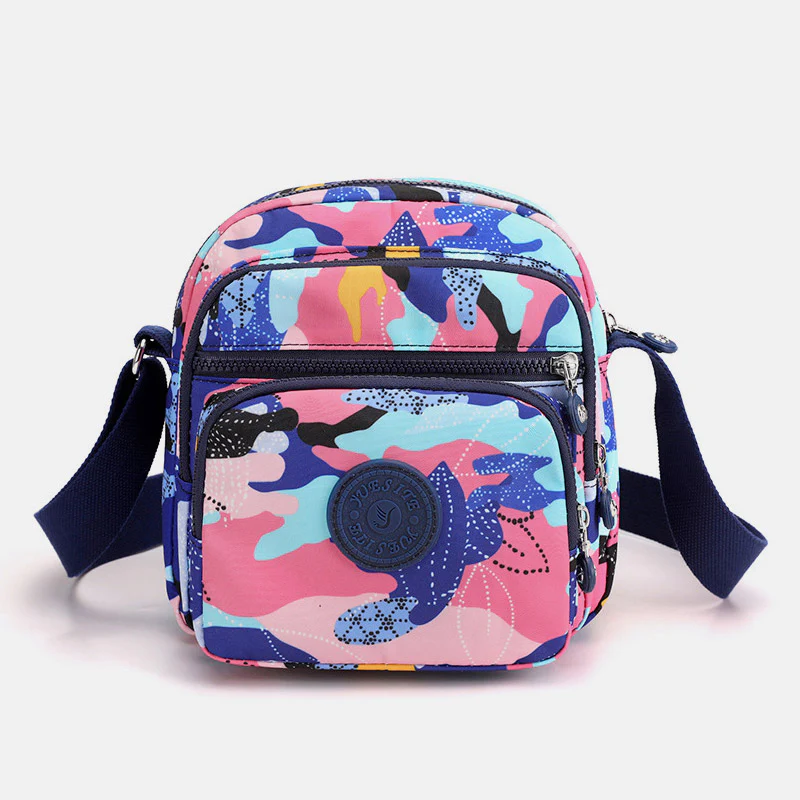 Multi-Carry Solid Color Crossbody Bag