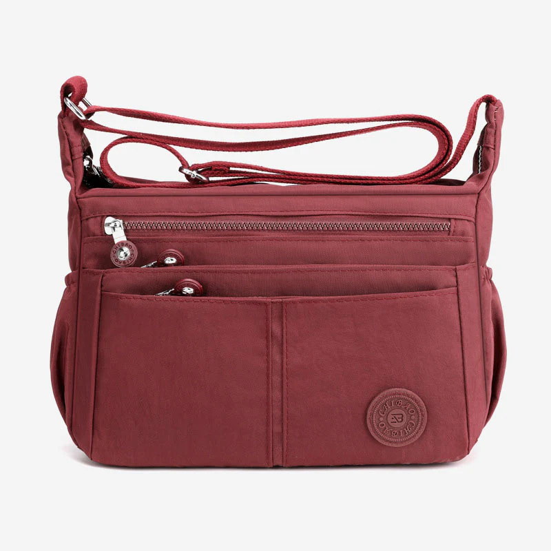 Multi-Pocket LargeCapacity Waterproof Casual Crossbody Bag Shoulder Bag