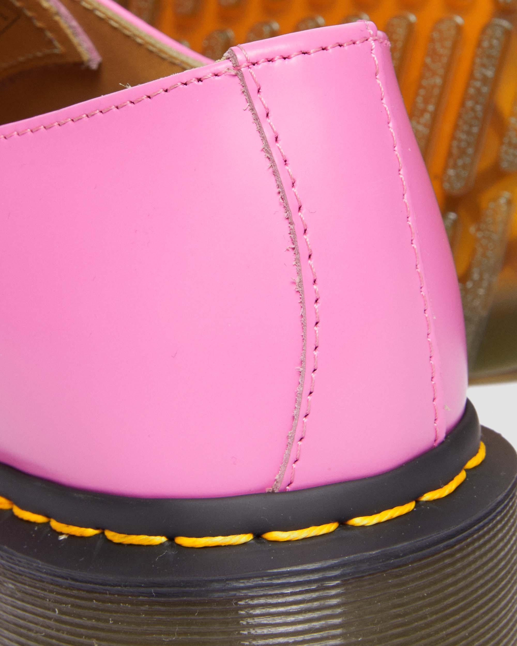 1461 Yellow Stitch Leather Oxford Shoes