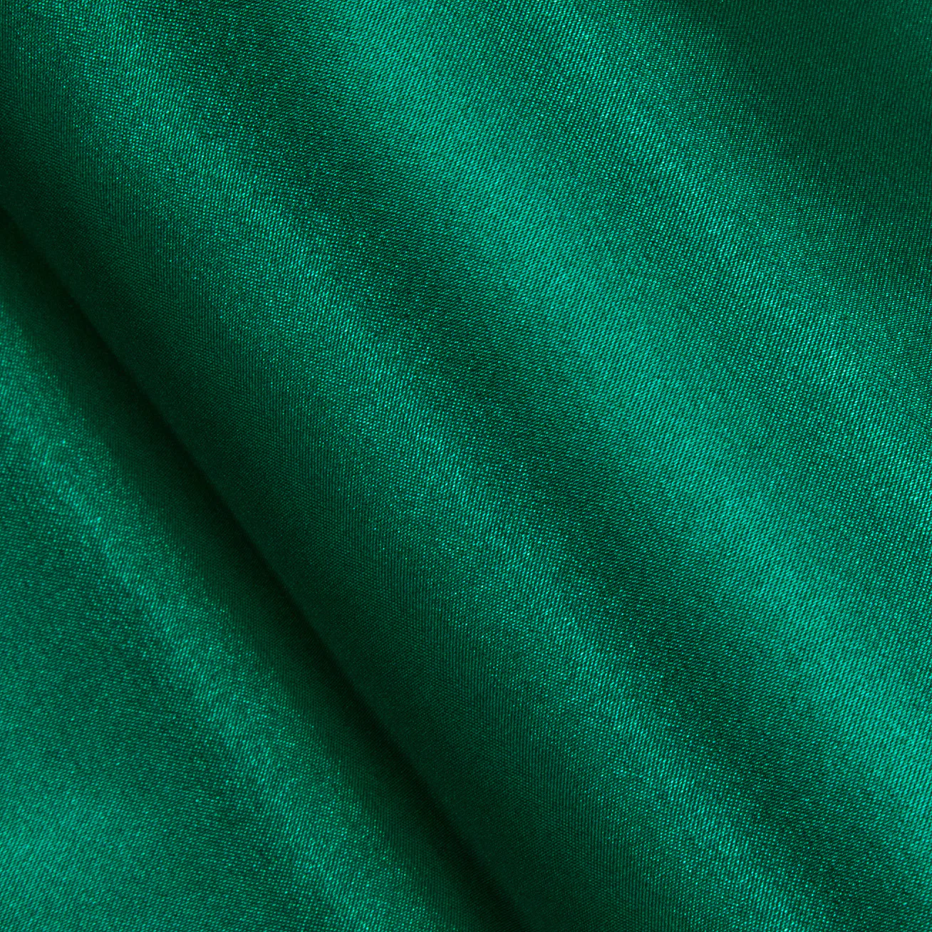 ForestGreen Solid Silk Men's Long Sleeve Shirt