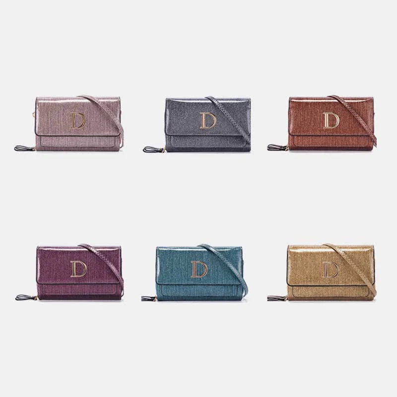 Women's Small Crossbody Purse Handbag Glitter Shoulder Phone Bag