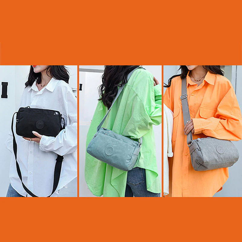 LargeCapacity Waterproof Lightweight Casual CrossbodyBag