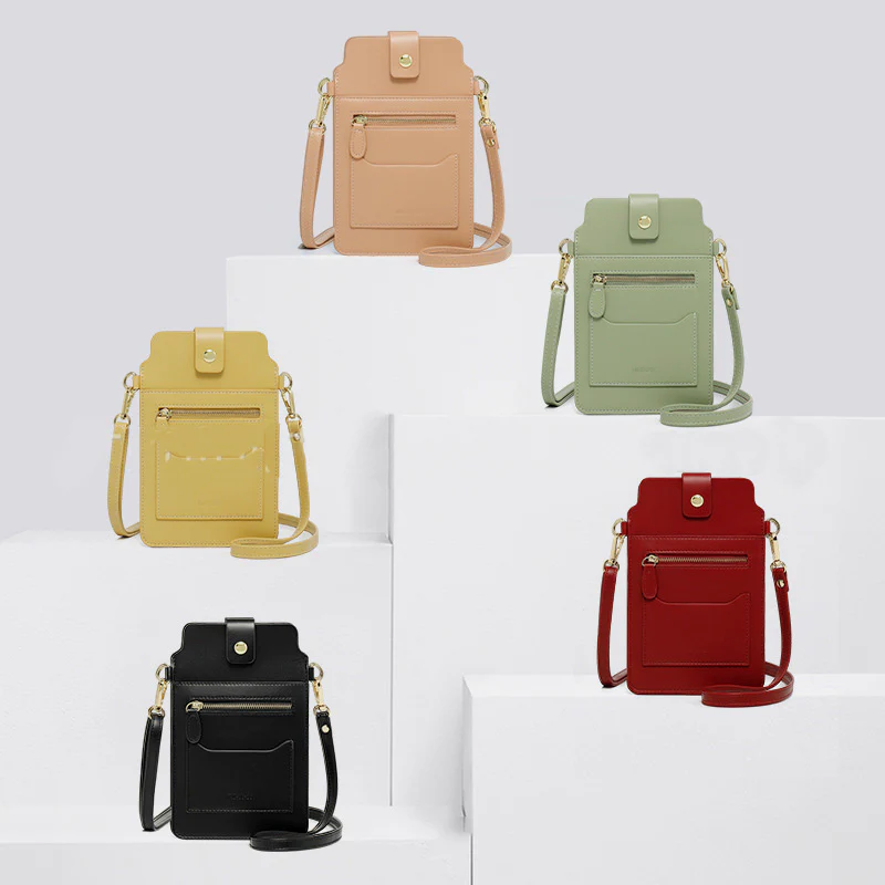 Elegant CrossbodyPhone Bag With Touch Screen