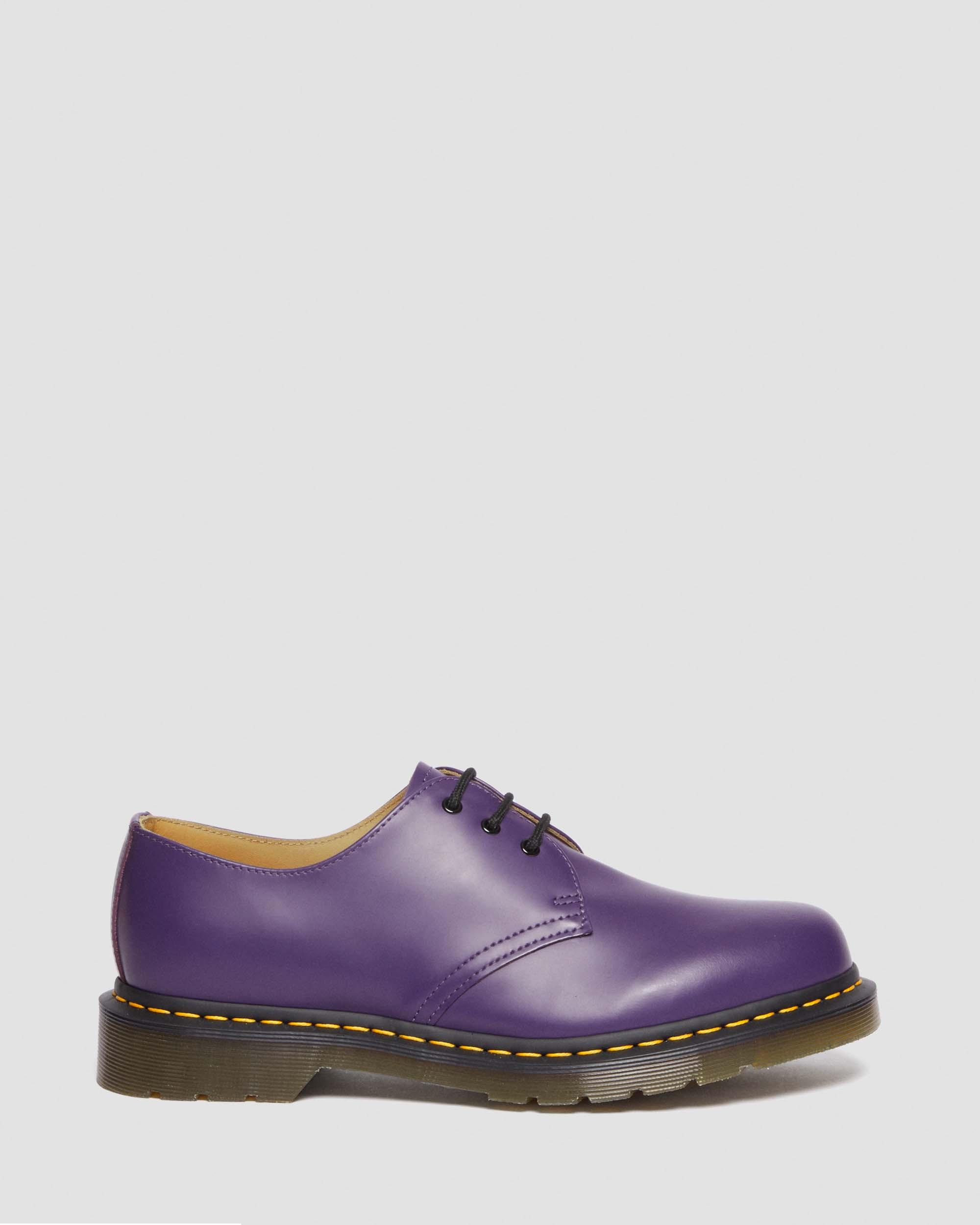 1461 Yellow Stitch Leather Oxford Shoes