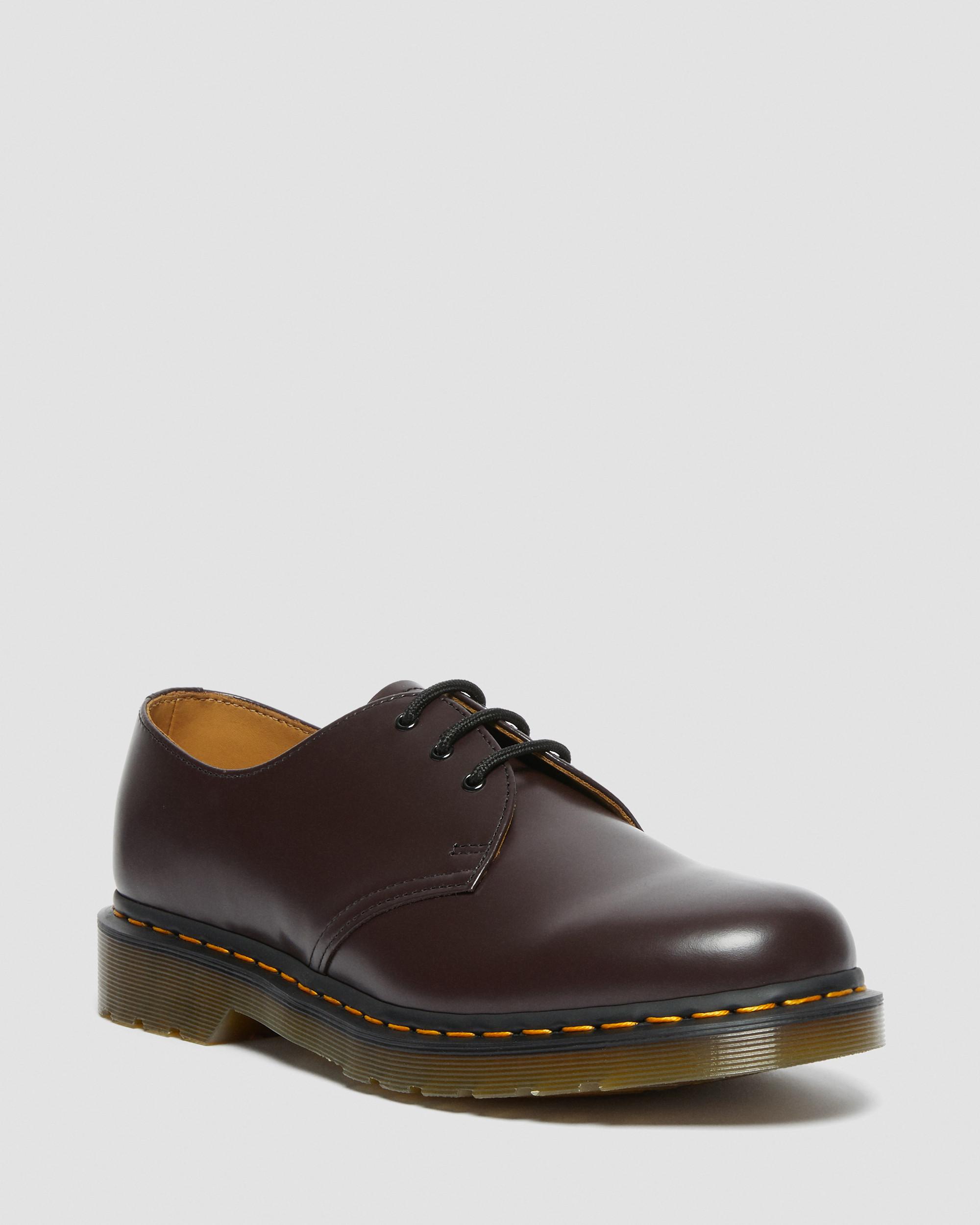1461 Yellow Stitch Leather Oxford Shoes