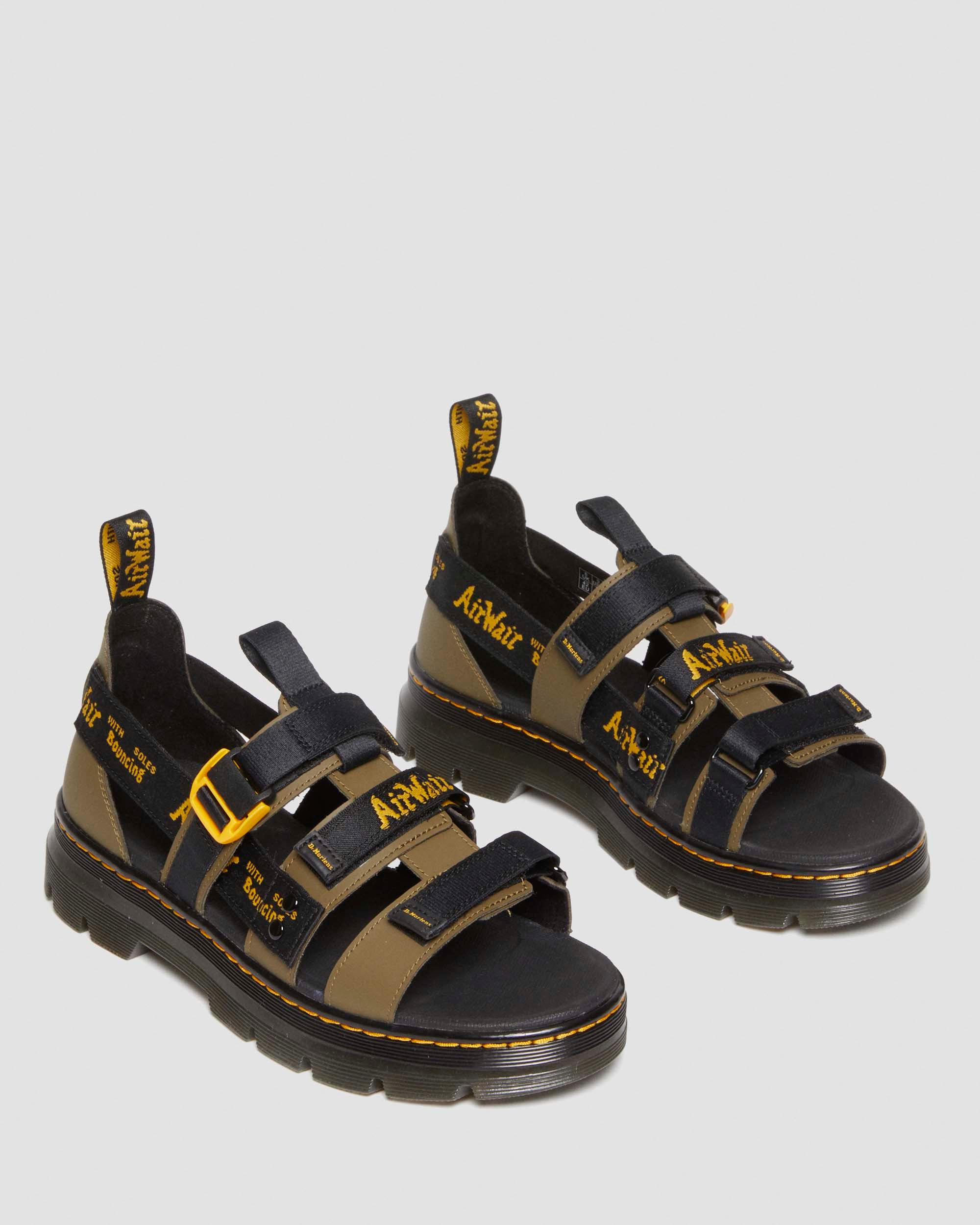 Pearson II Leather Logo Strap Sandals