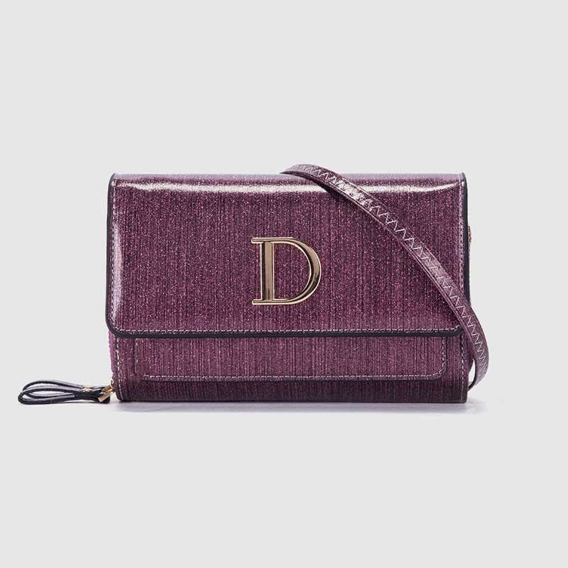 Women's Small Crossbody Purse Handbag Glitter Shoulder Phone Bag