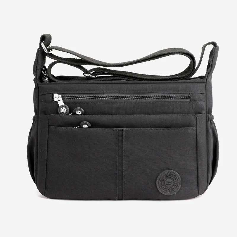 Multi-Pocket LargeCapacity Waterproof Casual Crossbody Bag Shoulder Bag