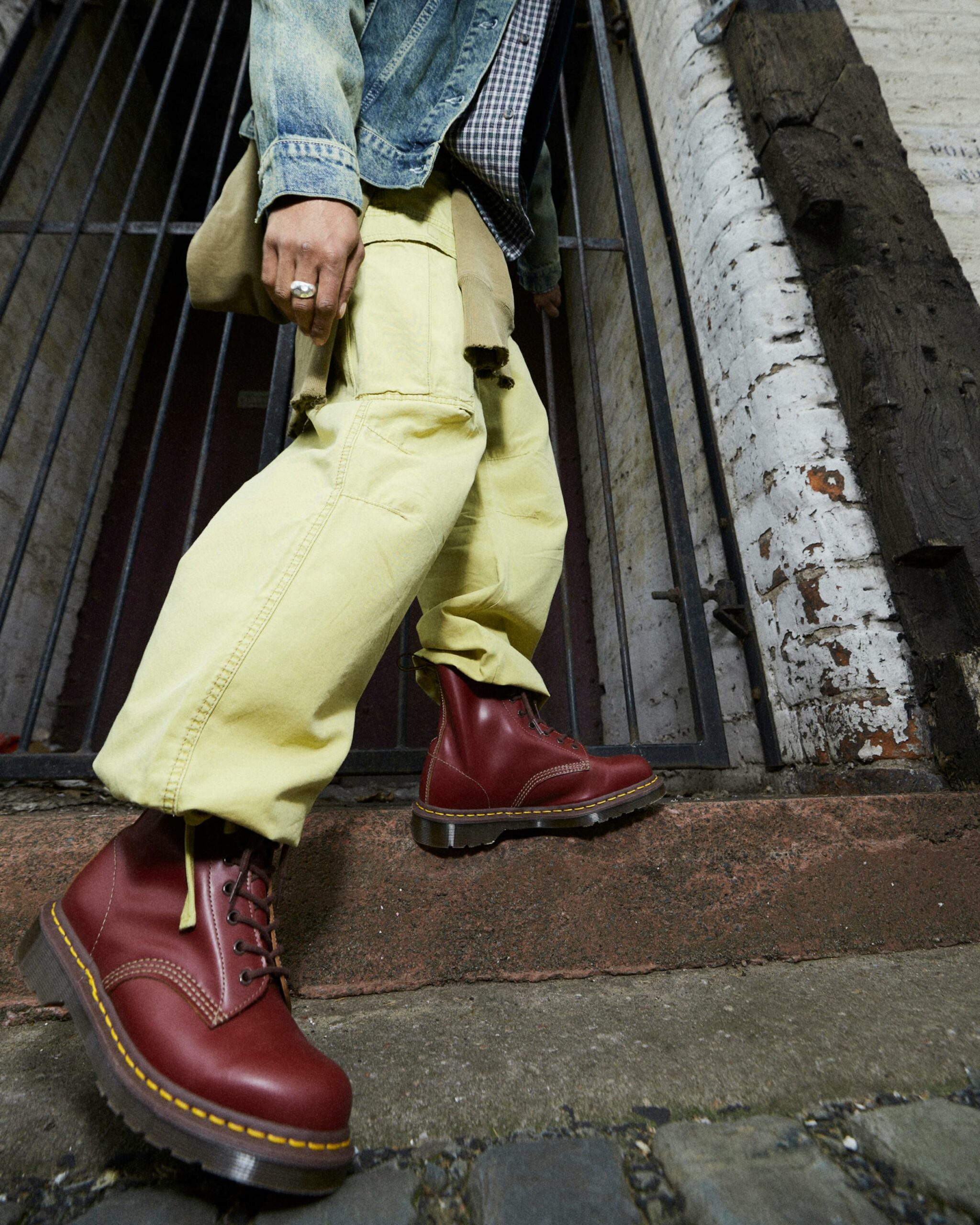 1460 Vintage Made in England Lace Up Boots