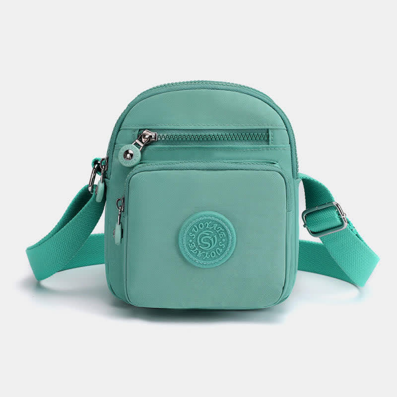 Multi-Carry Solid Color Crossbody Bag