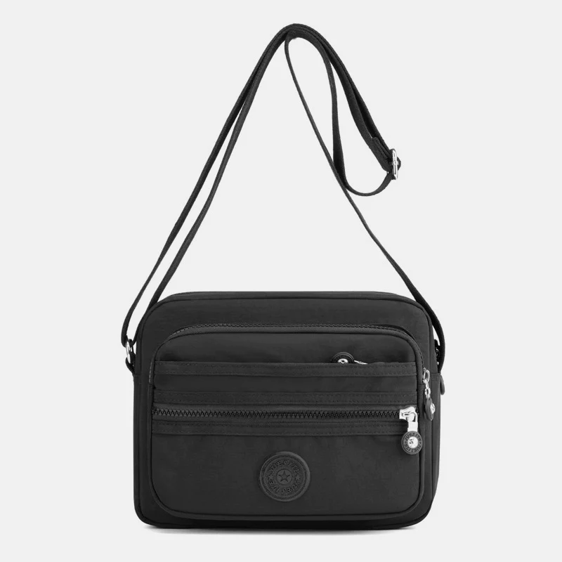 Multi-Pocket LightlyDesign Casual CrossbodyBag