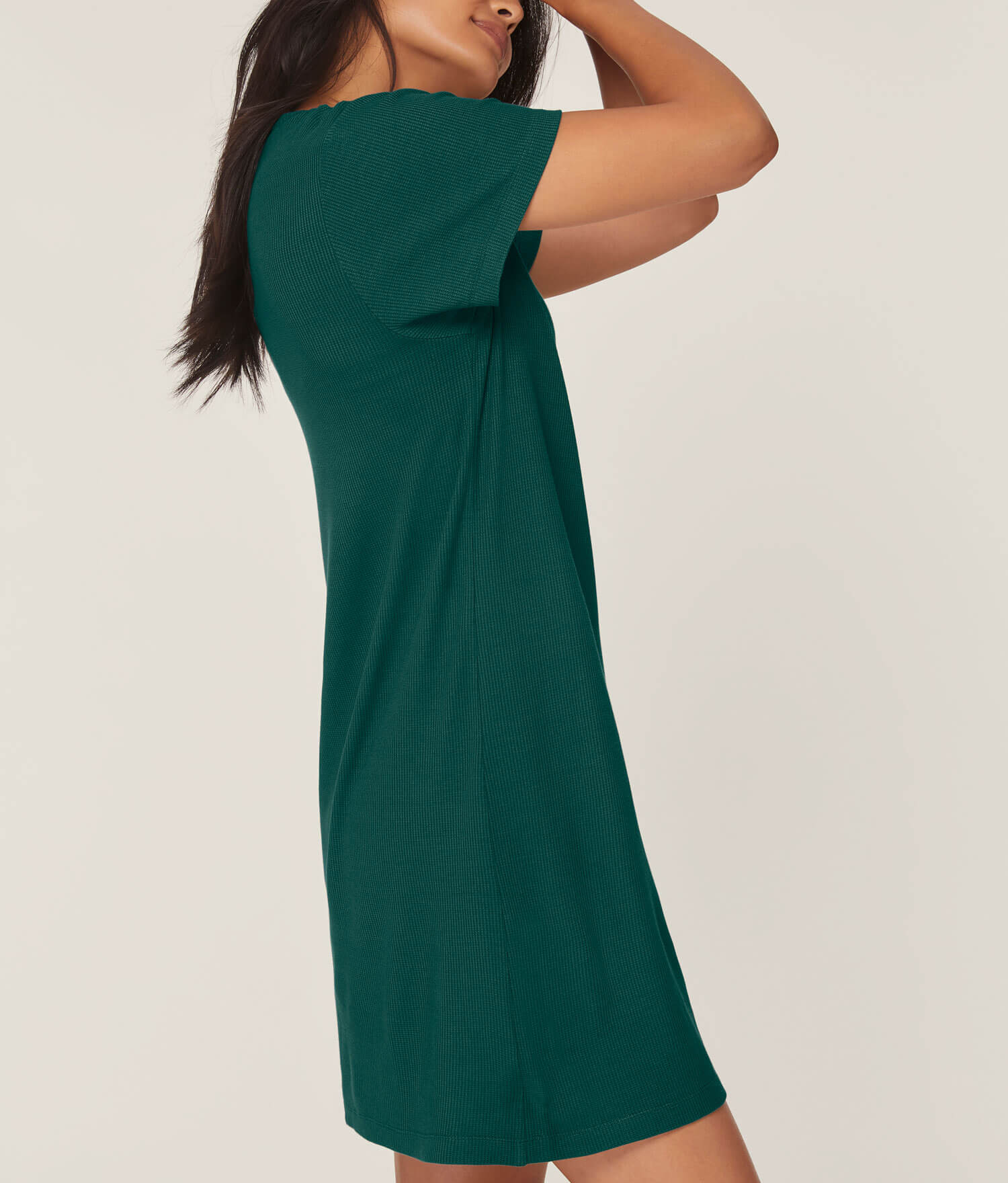 The Sleep Tee - Waffle - Fern