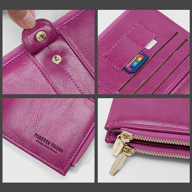 Multi-Slot Elegant Card Holder Long Wallet