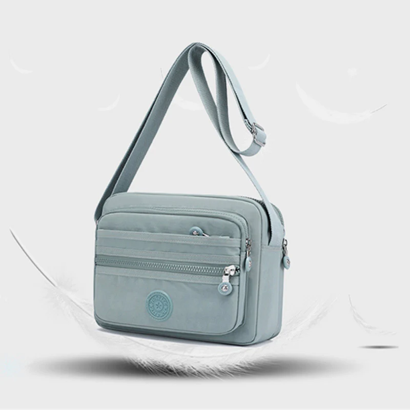 Multi-Pocket LightlyDesign Casual CrossbodyBag