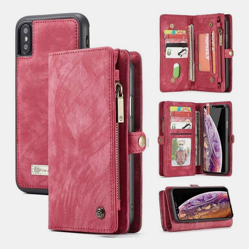 2 in 1Magnetic Wallet Detachable Case for Phone