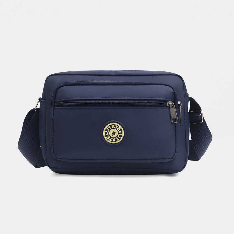 Large Capacity Printing Waterproof Nylon Shoulder Bag Crossbody Bag