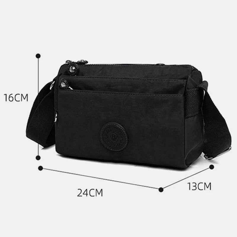 LargeCapacity Waterproof Lightweight Casual CrossbodyBag