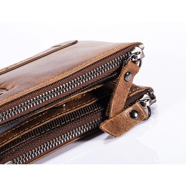 GenuineLeather Multifunctional Wallet