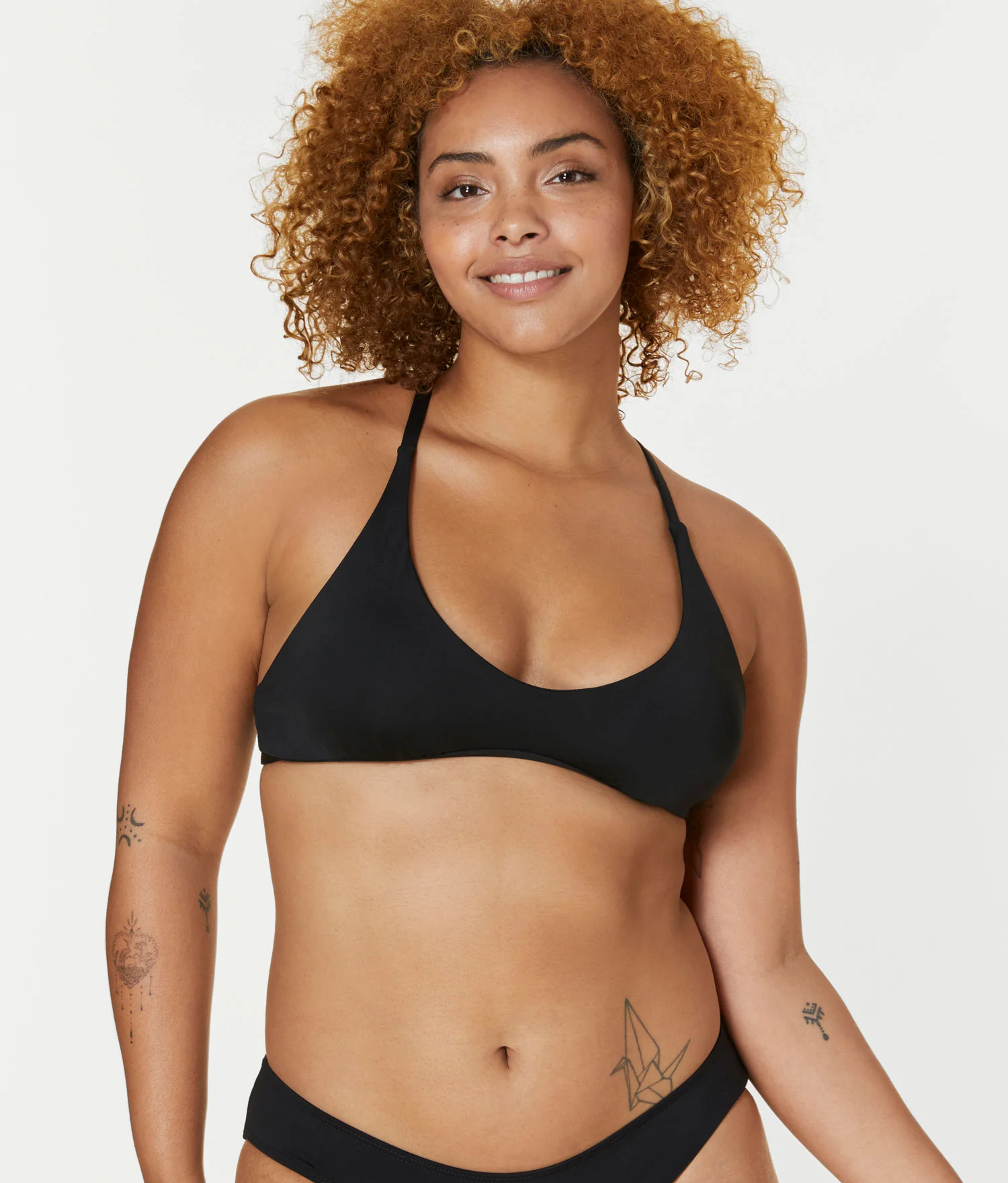 The Valencia Top - Flat - Black