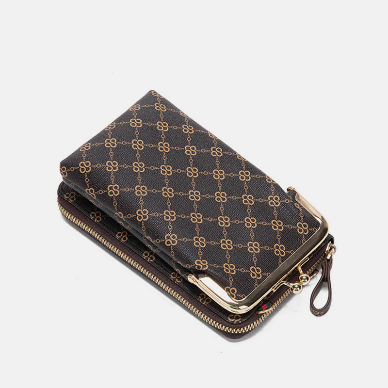 Small Crossbody Phone Bag Lightweight PU Leather Shoulder Purses Clutch Wallet