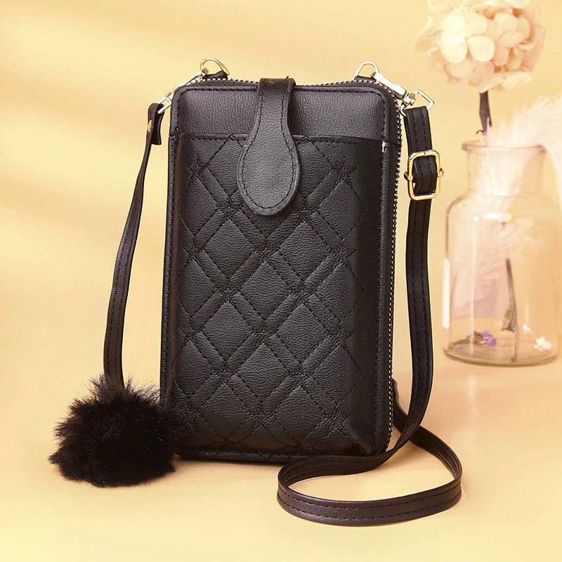 Multifunctional Elegant Embroidery Phone Bag Crossbody Bag