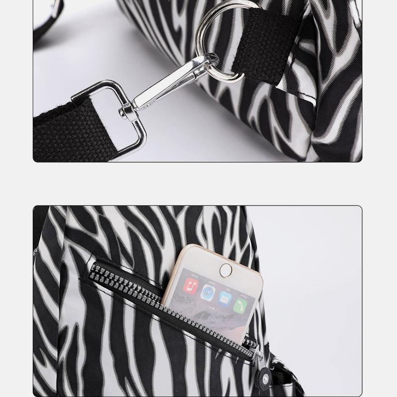 Casual Multifunctional Diagonal Bag Backpack