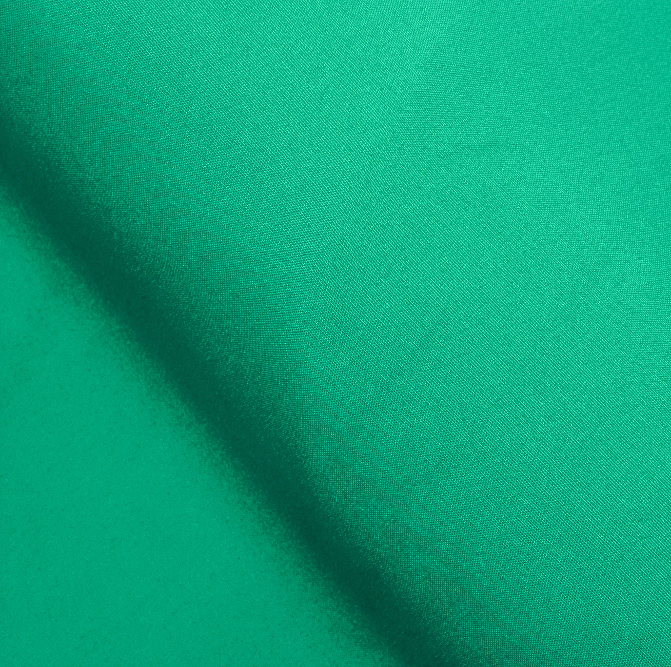 Sea Green Solid Woven Men's Long Sleeve Shirt