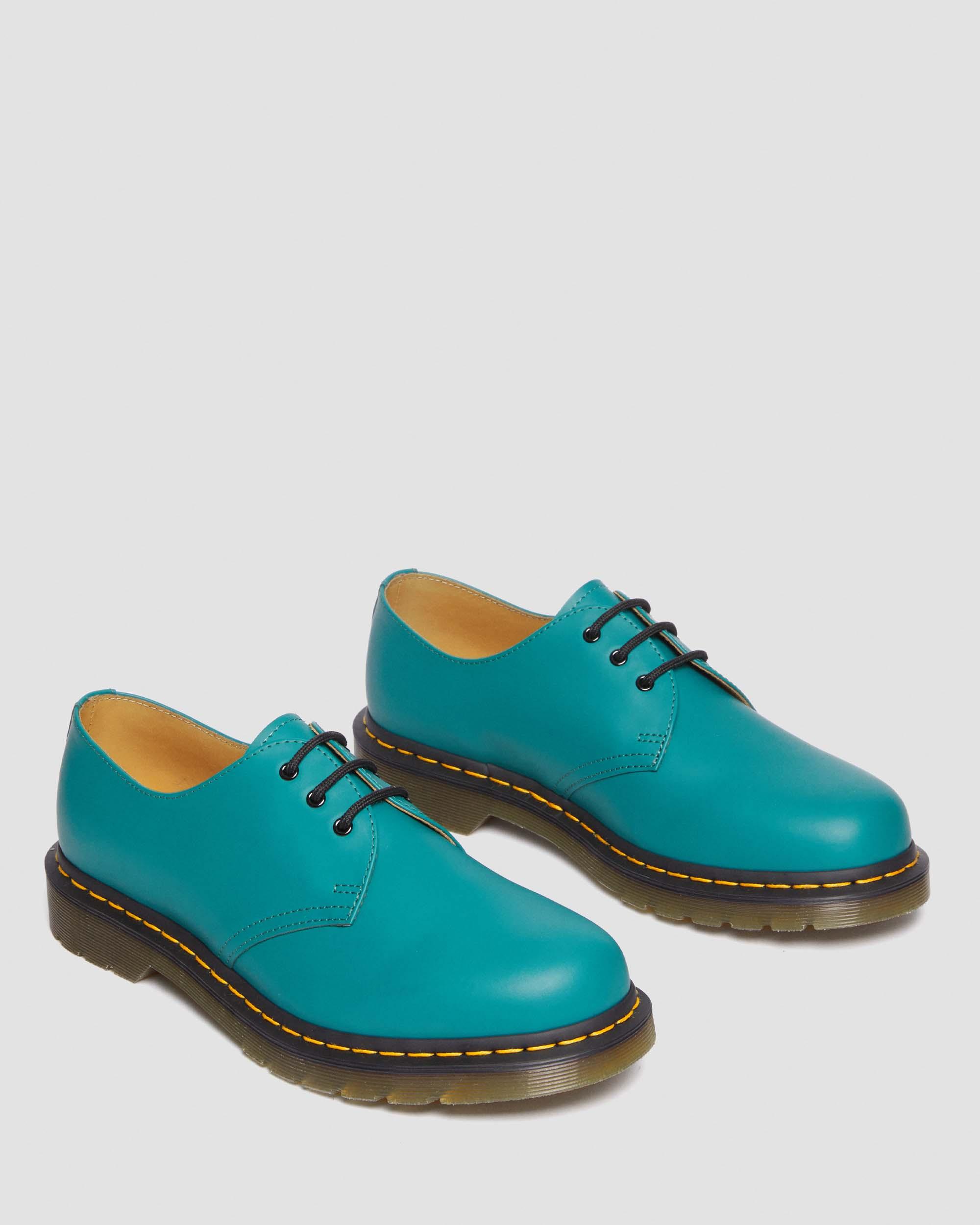 1461 Yellow Stitch Leather Oxford Shoes