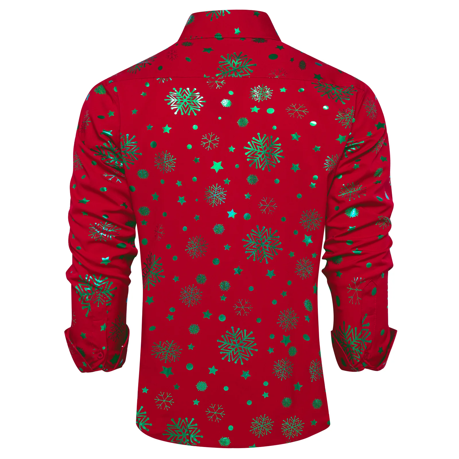 Red Green Christmas Tree Long Sleeve Shirt