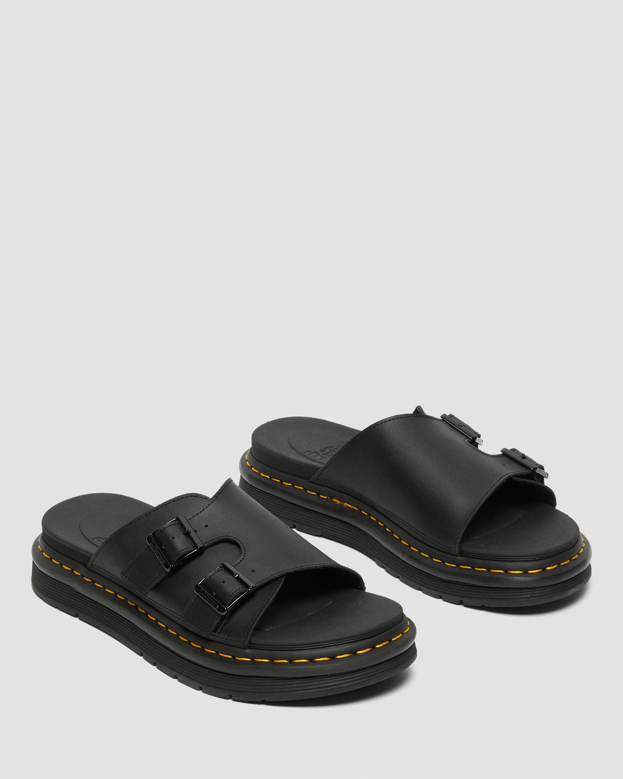 Dax Men's Leather Slide Sandals