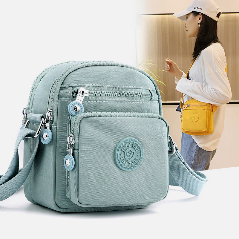 Multi-Carry Solid Color Crossbody Bag
