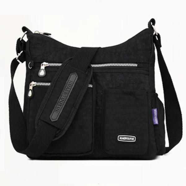 Women's Waterproof Solid Crossbody Bag