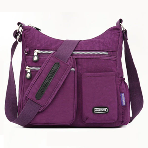 Women's Waterproof Solid Crossbody Bag