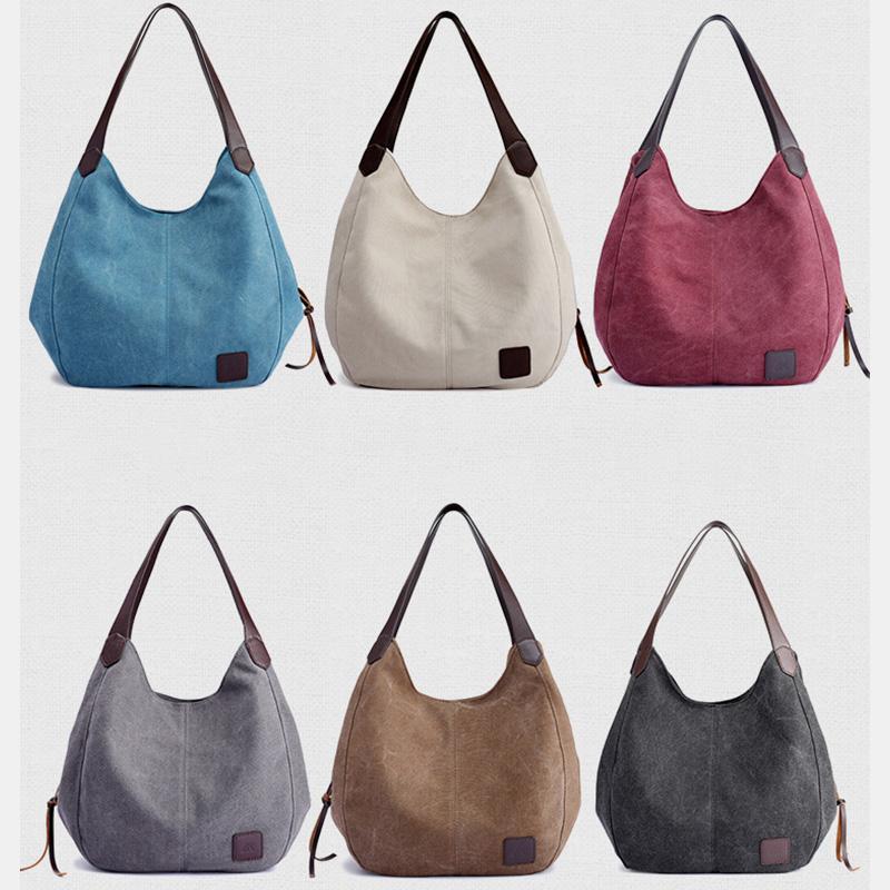 Retro Large Capacity Handbag Crossbody Bag