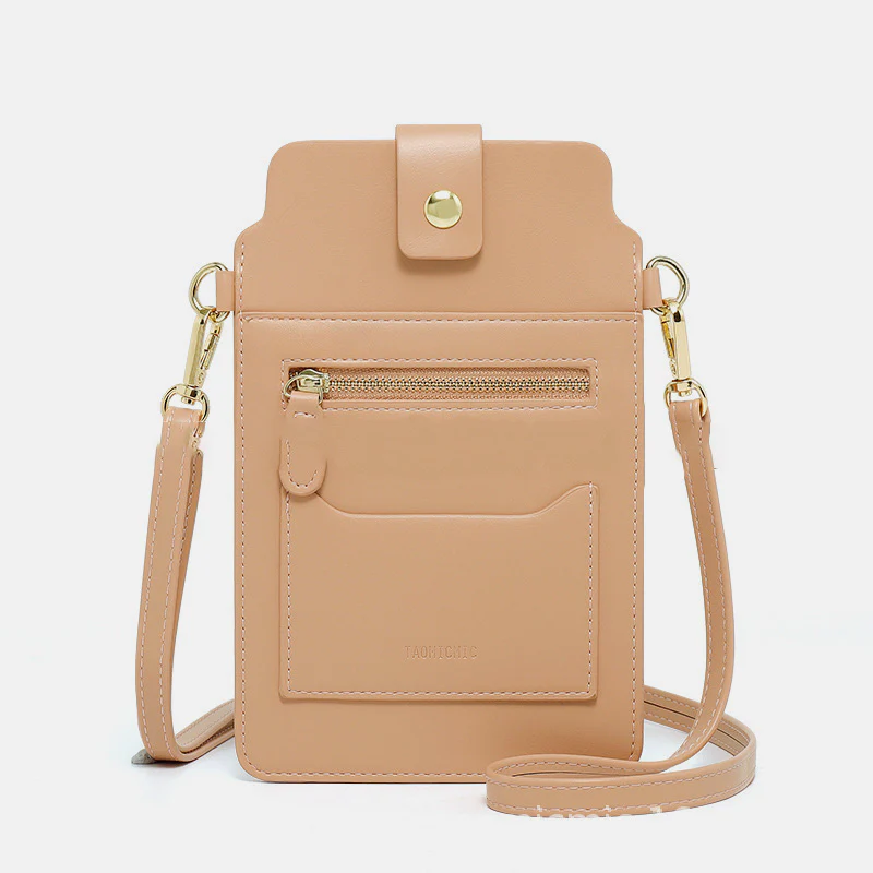 Elegant CrossbodyPhone Bag With Touch Screen