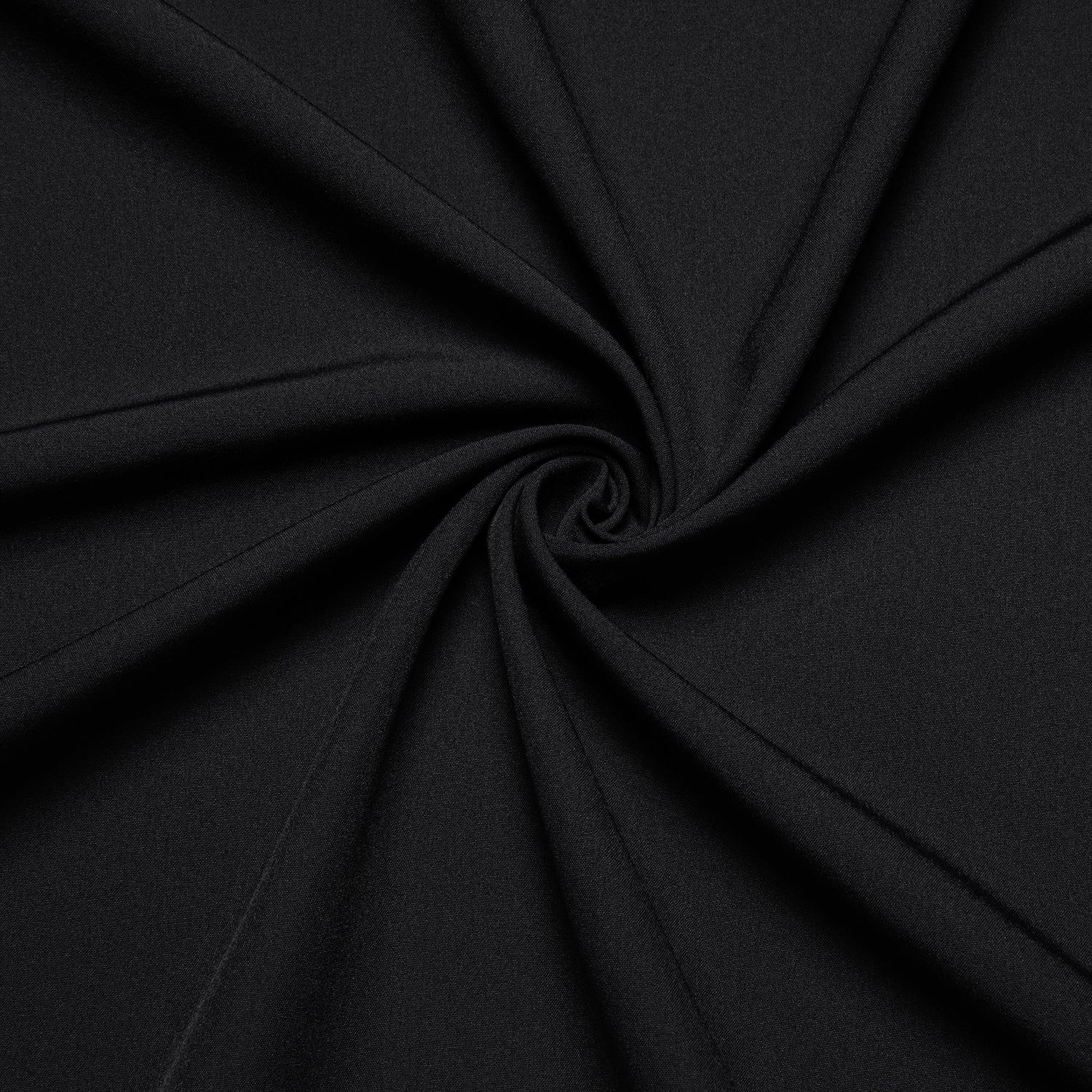 New Black Silk Golden Glitter Stitching Men's Shirt