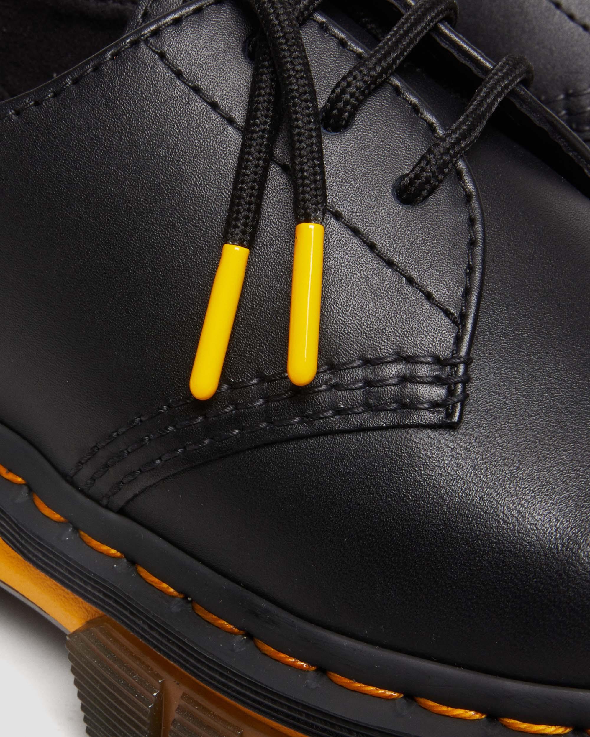 Audrick Contrast Sole Leather Platform Shoes