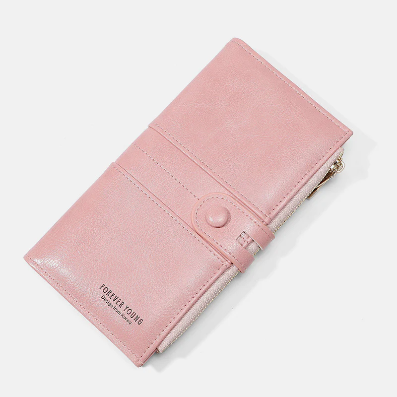 Multi-Slot Elegant Card Holder Long Wallet