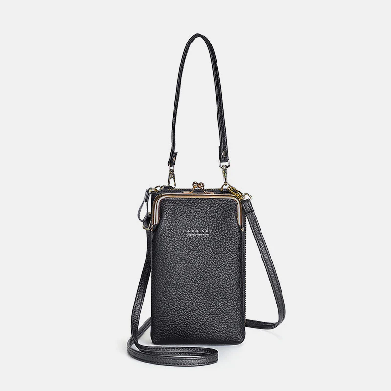 Multifunctional Kiss-Lock Crossbody Phone Bag(Buy 2 Get 15% Off,CODE:B2)