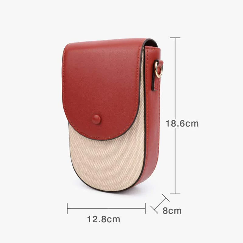 Women Mini Cross Body Purse Phone Bag Pouch with Multi Card Slot