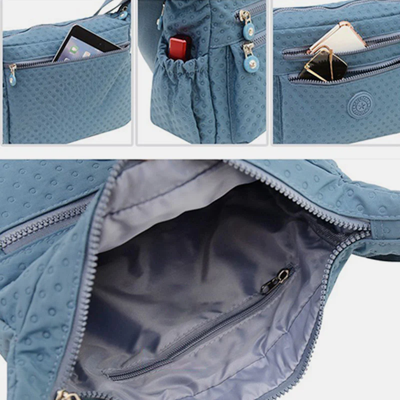 Casual Waterproof LargeCapacity Crossbody Bag