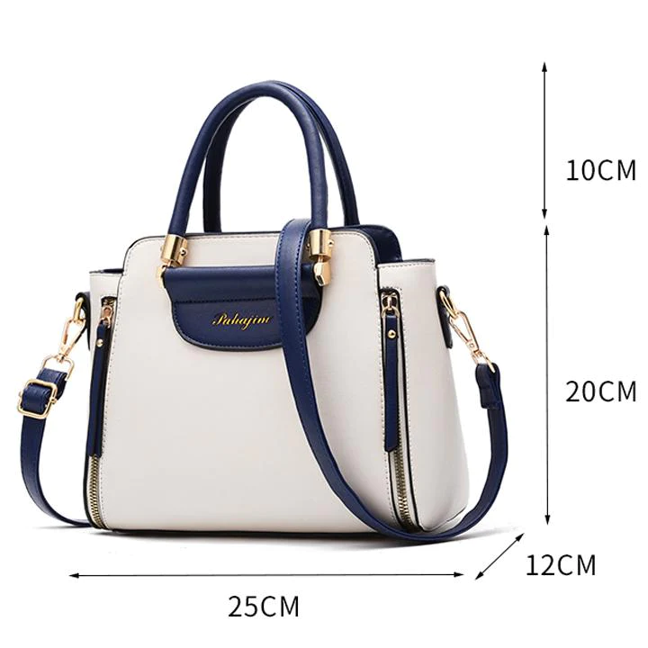 Elegant Top Handle Satchel Crossbody Bag